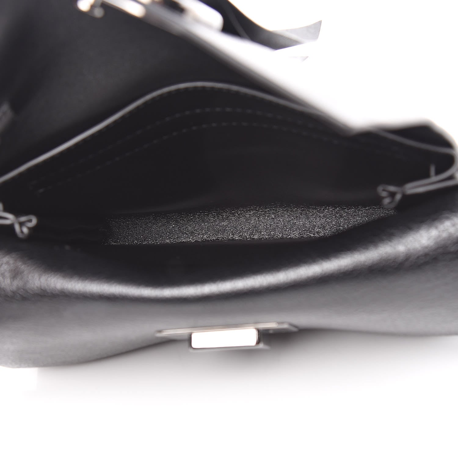 Valentino Garavani Smooth Calfskin Small VRing Crossbody Bag Black 5 of 10