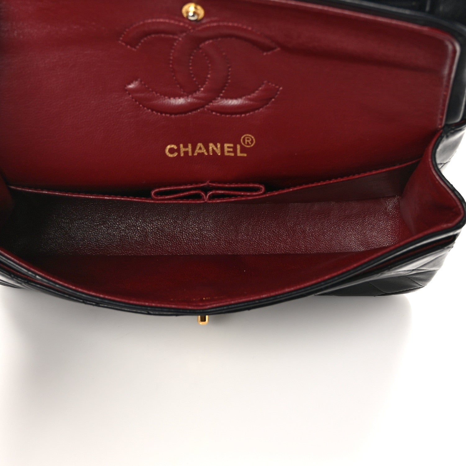 Chanel Lambskin Quilted Small Double Flap Black 5 of 18