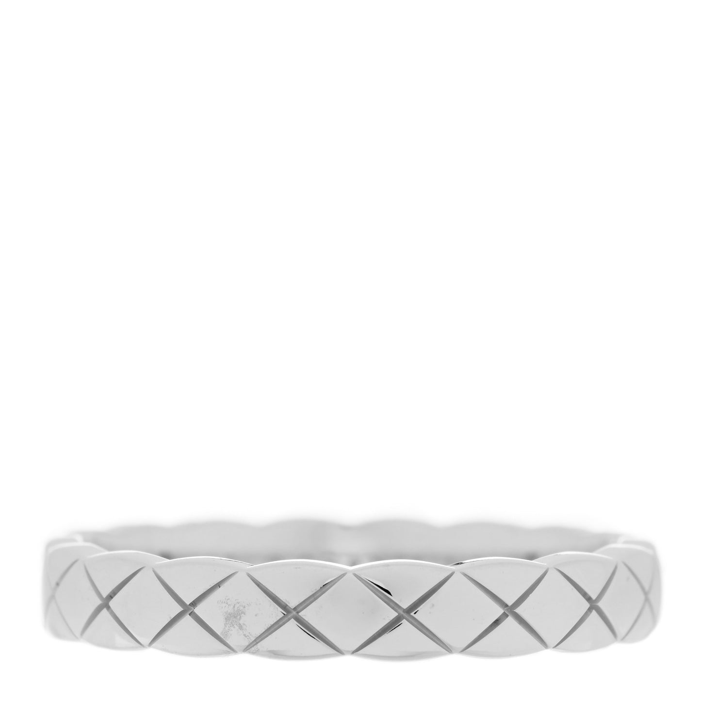18K White Gold Mini Coco Crush Ring 53 6.25