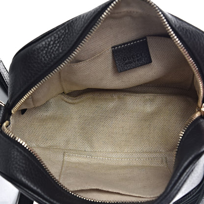Gucci Pebbled Calfskin Small Soho Disco Bag Black 5 of 9