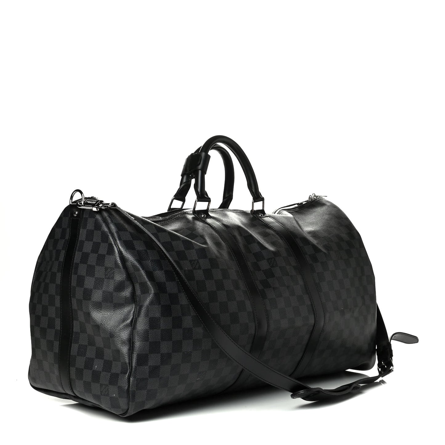 Damier Graphite Keepall Bandouliere 55