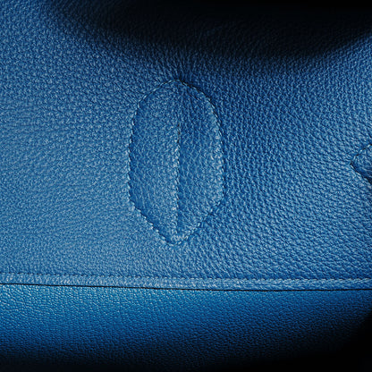 Hermes Togo HAC Birkin 40 Bleu de Galice 12 of 23