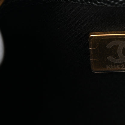 Chanel Caviar Quilted Small Chanel 25 Handbag Black 7 of 10