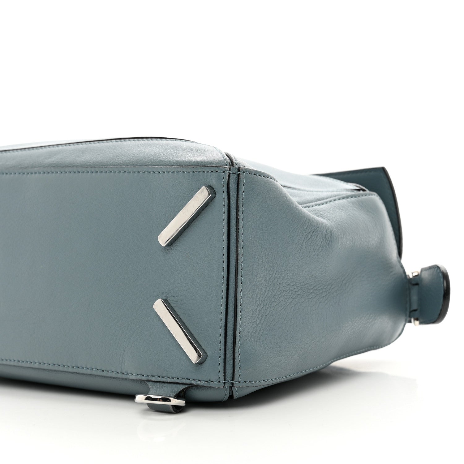 Loewe Calfskin Small Puzzle Bag Stone Blue 9 of 9