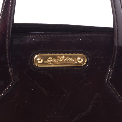 Louis Vuitton Vernis Wilshire PM Amarante 6 of 8