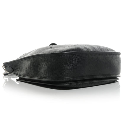 Hermes Taurillon Clemence Evelyne III GM Black 4 of 8