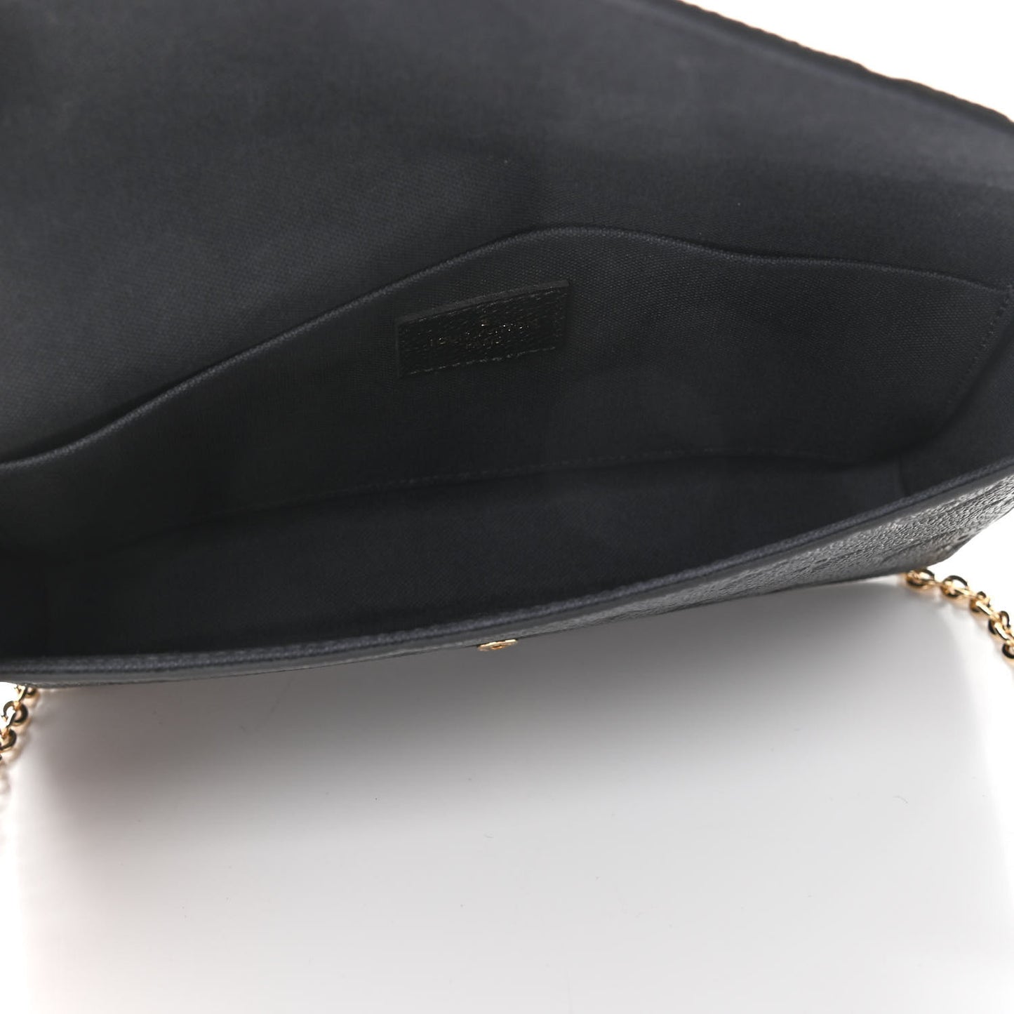 Empreinte Pochette Felicie Chain Wallet Black