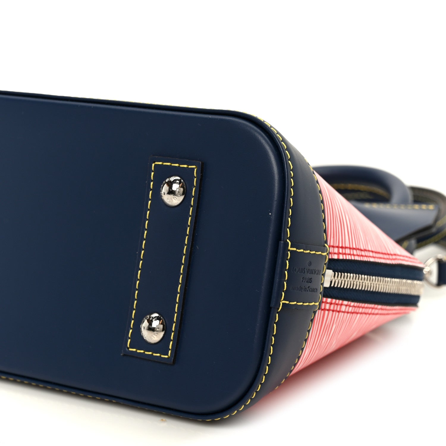 Louis Vuitton Epi Alma BB Denim Red 12 of 12