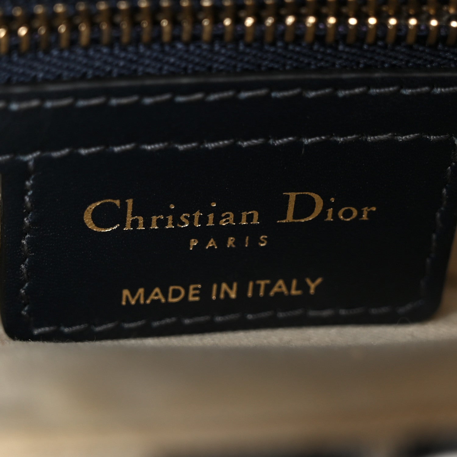Christian Dior Oblique Saddle Bag Blue 6 of 11