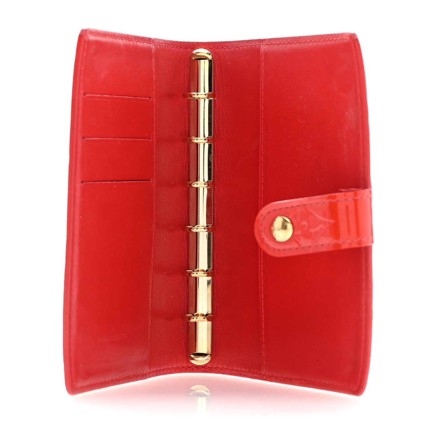 Vernis Small Ring Agenda Cover Red