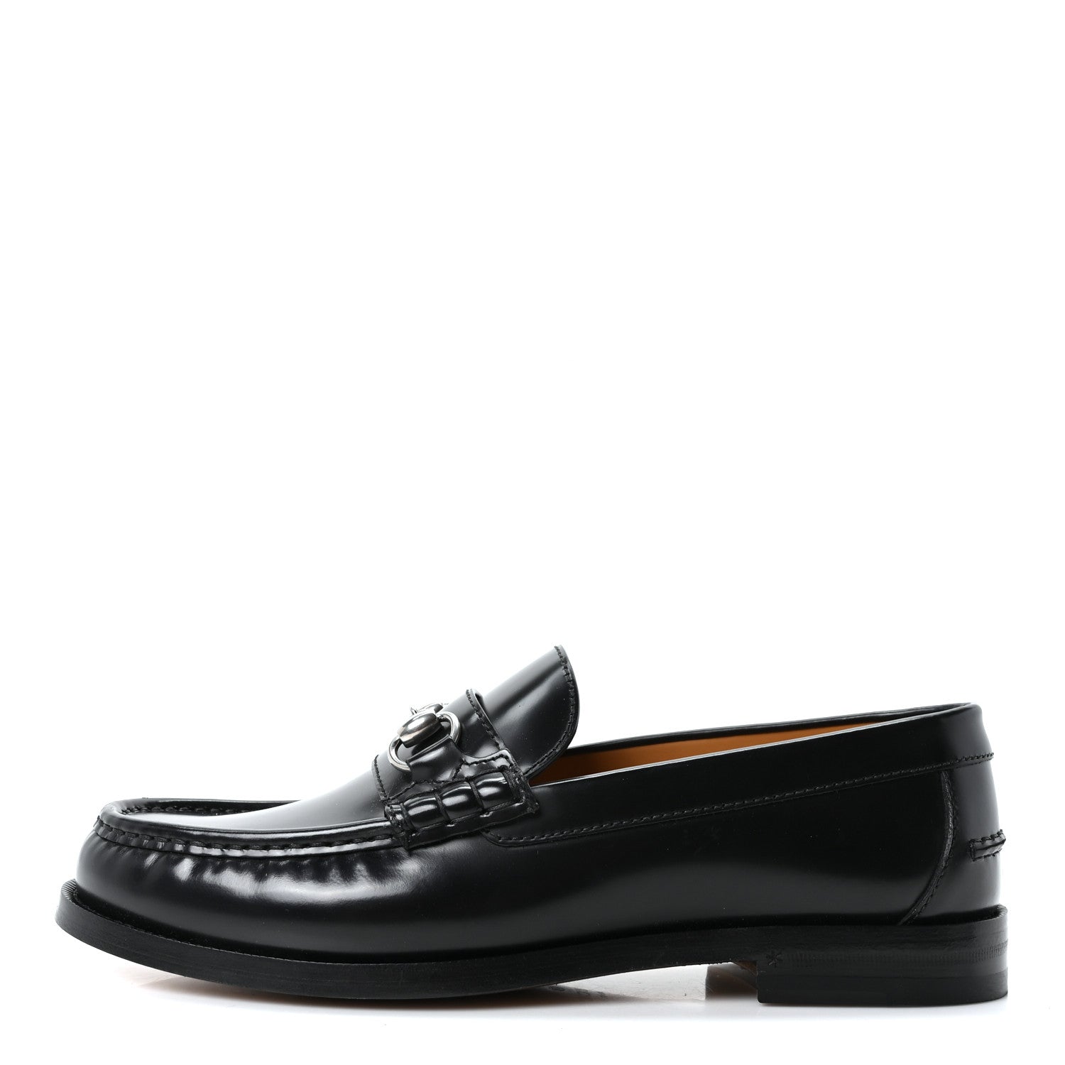 Gucci Millennial Ribot Mens Horsebit Loafers 9.5 Black 1 of 10