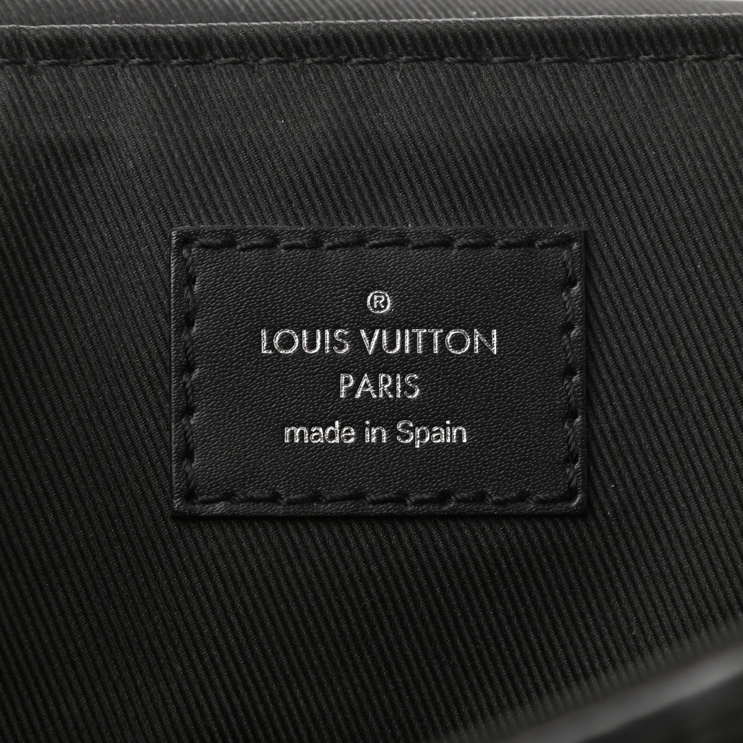 Louis Vuitton Monogram Eclipse District PM Black 6 of 9