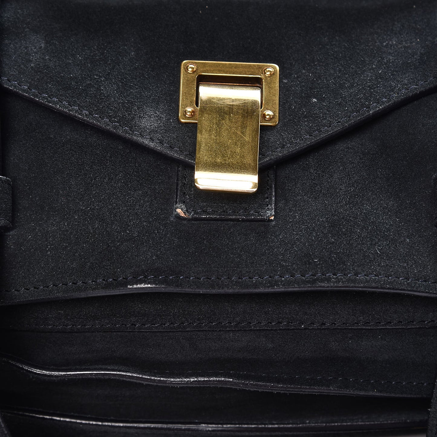 Suede Medium PS1 Satchel Navy