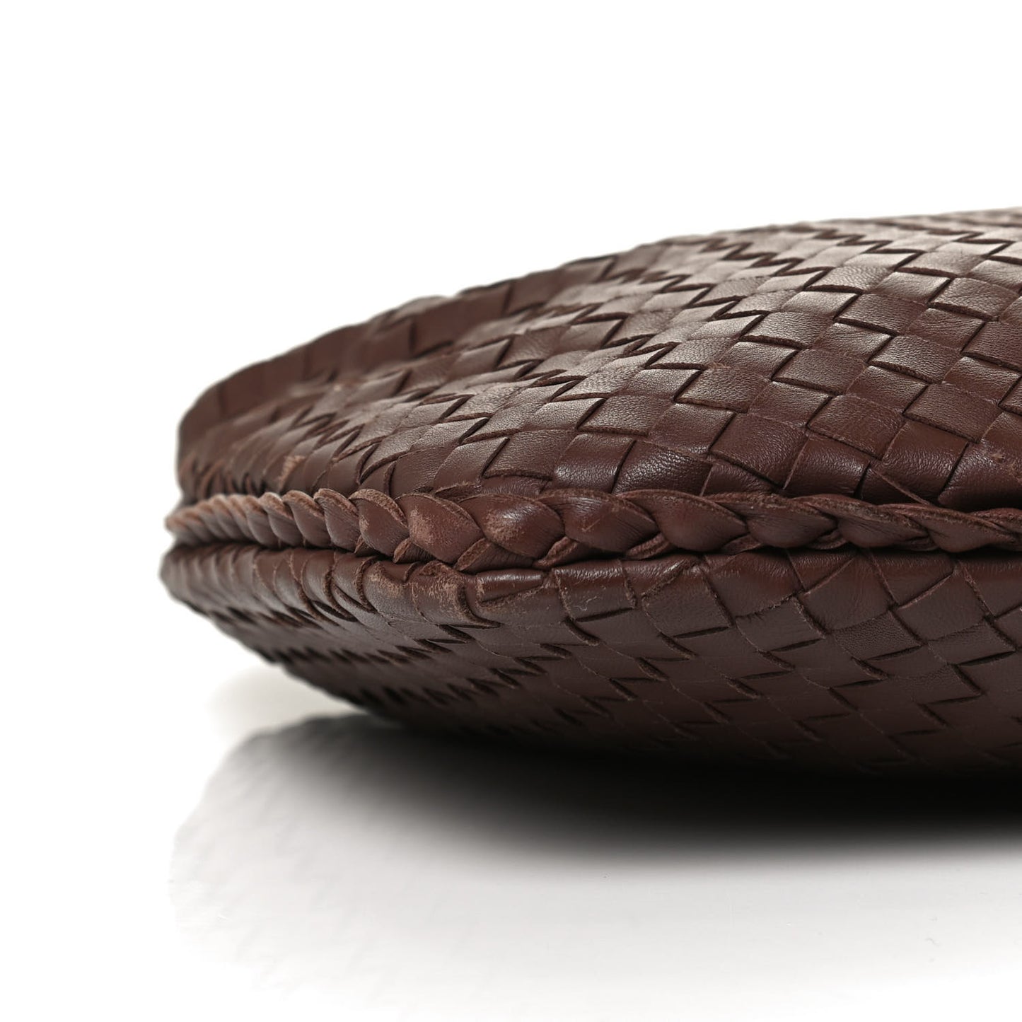 Nappa Intrecciato Medium Veneta Hobo Truffle