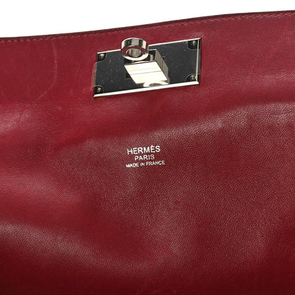 Hermes Taurillon Novillo Toolbox 26 Rouge Grenat 6 of 10