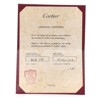 Cartier 18K Pink Yellow White Gold Diamond Trinity Ring 53 6.25 6 of 7
