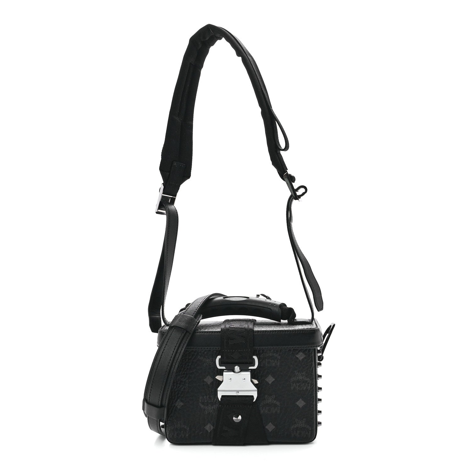 MCM Visetos Jemison Crossbody Black 1 of 10