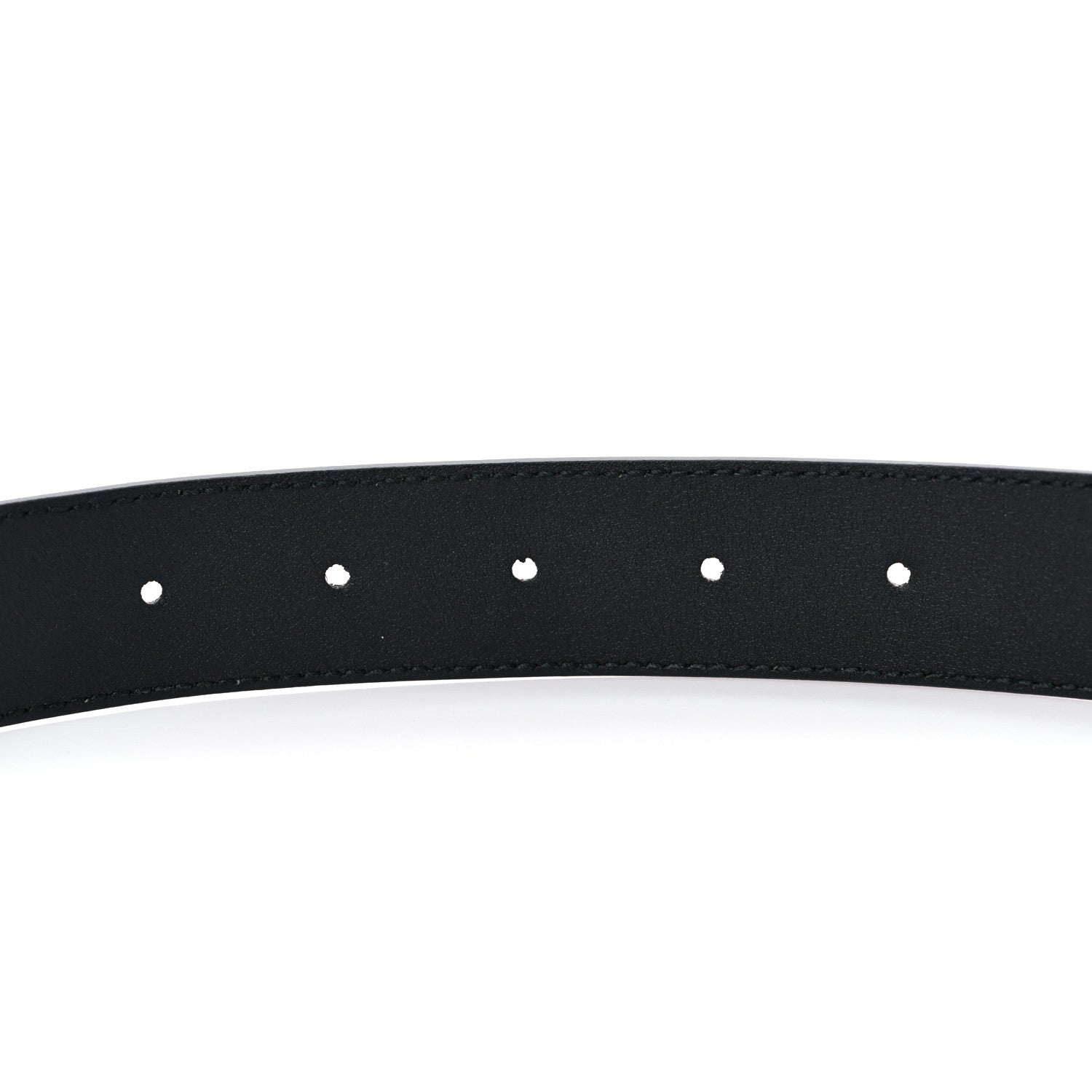Gucci Calfskin Double G 30mm Belt 80 32 Black 4 of 5