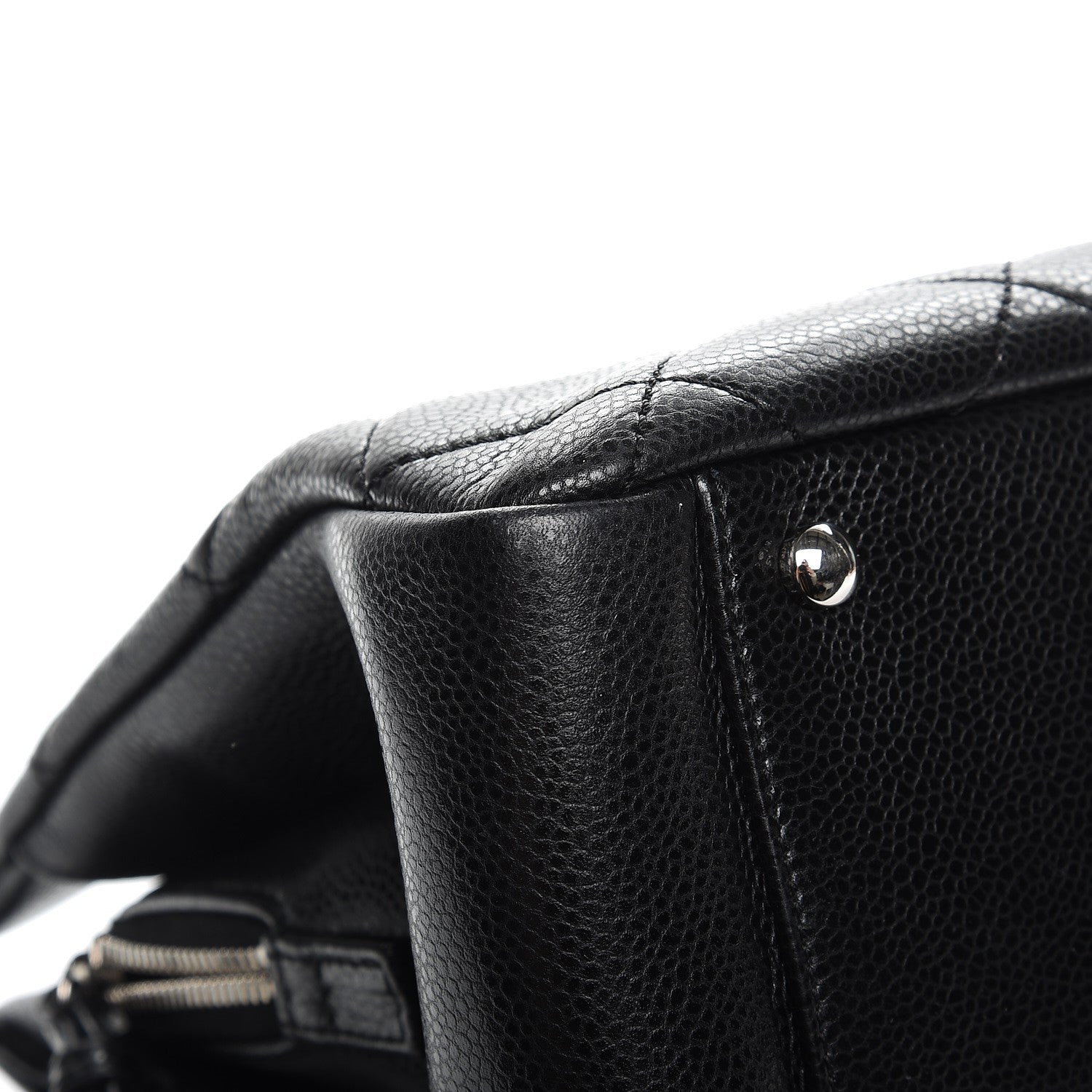 Chanel Caviar Quilted CC Timeless Tote Black 8 of 11