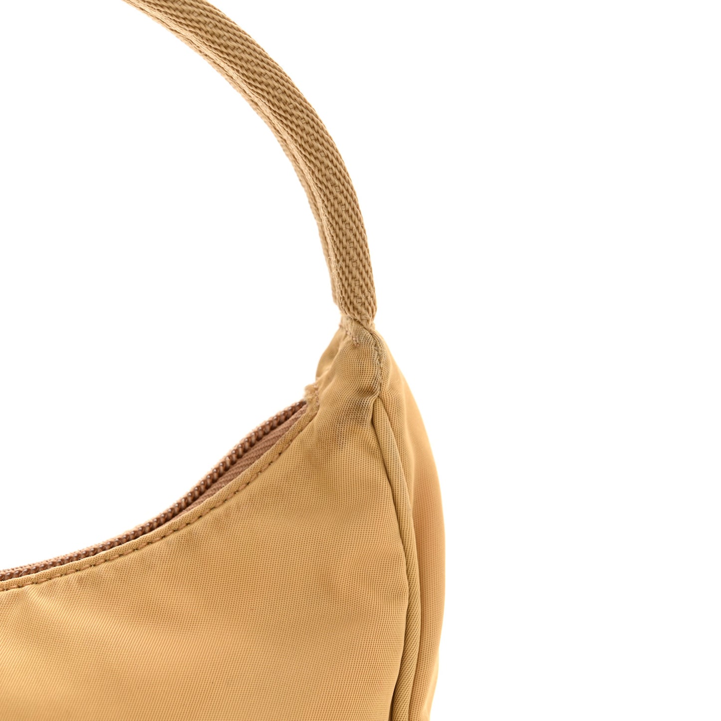 Tessuto Nylon Sport Shoulder Bag Sabbia