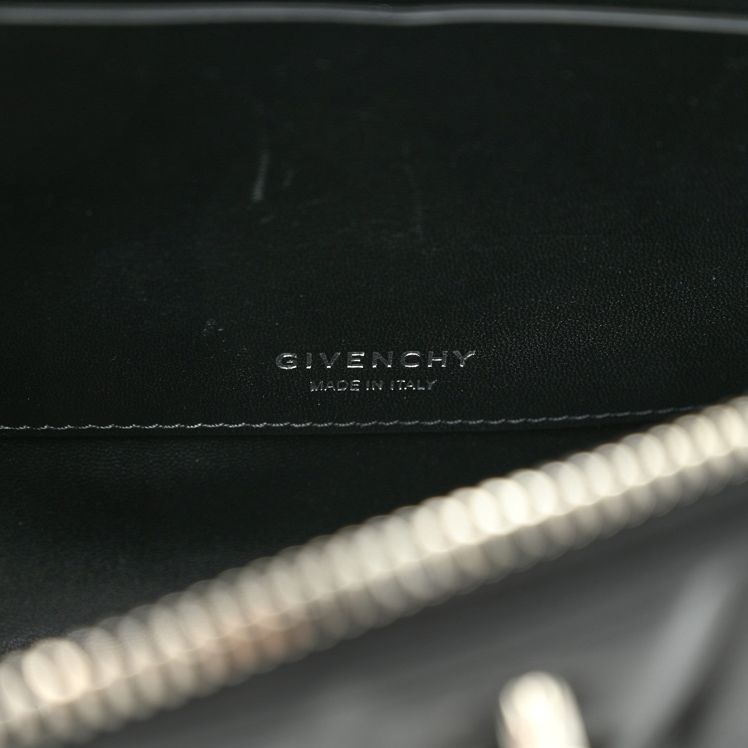 Givenchy Lambskin XS Lock Antigona Shoulder Bag Black 6 of 10