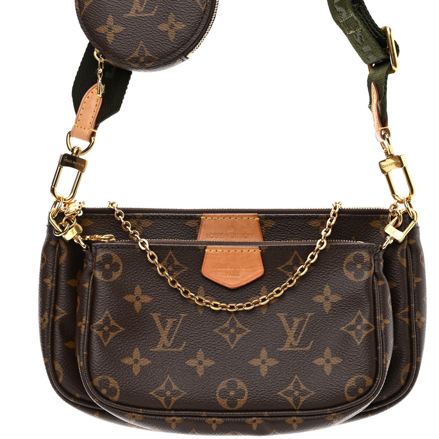 Monogram Multi Pochette Accessories Kaki