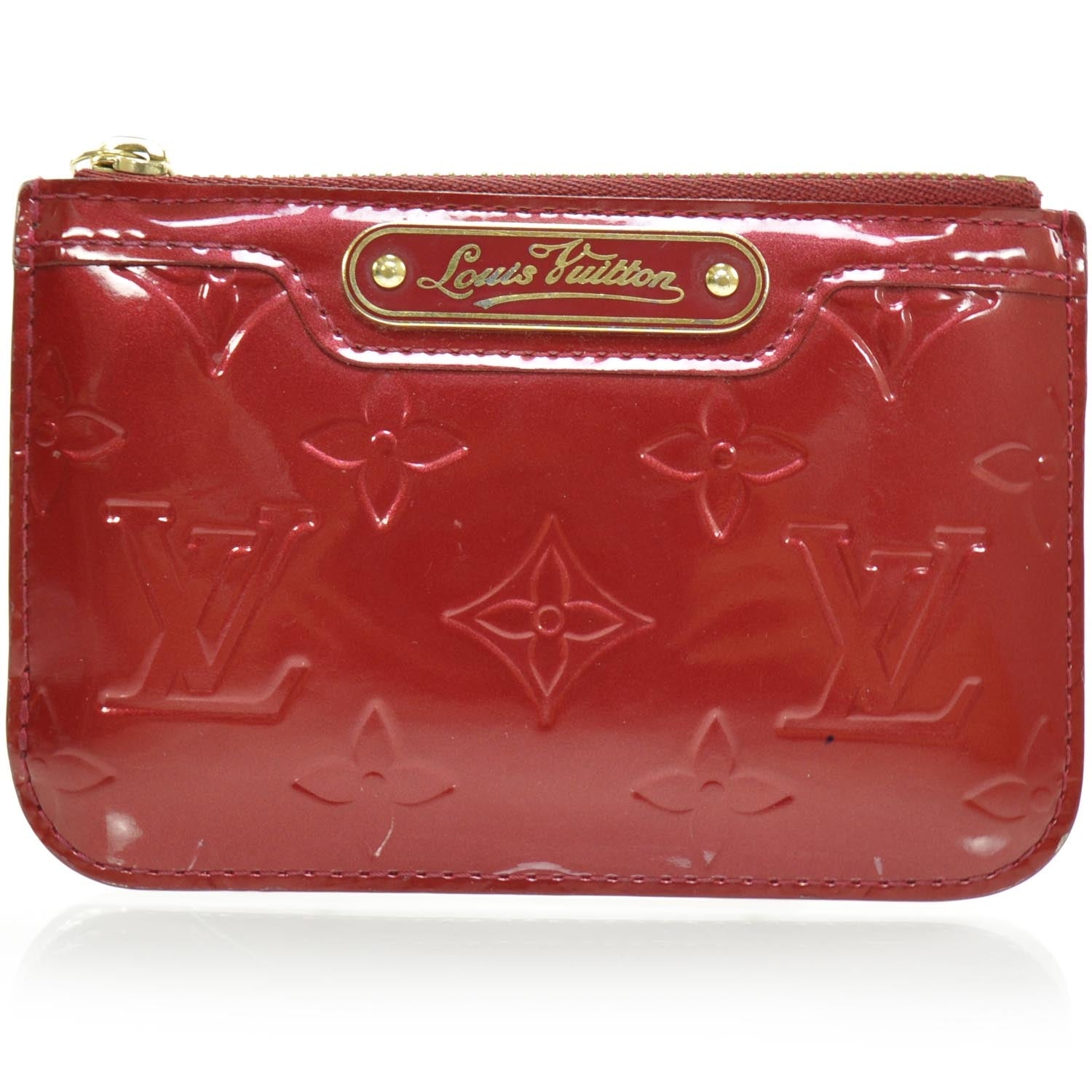 Louis Vuitton Vernis Key Pouch Pomme D'Amour 1 of 7