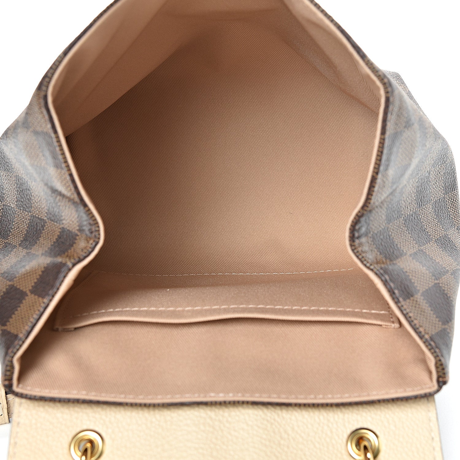 Louis Vuitton Damier Ebene Clapton Backpack Creme 4 of 9
