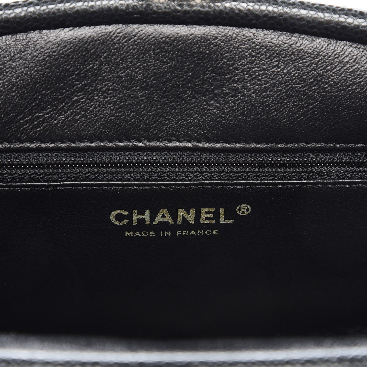 Chanel Caviar Quilted Timeless Clutch Black 11 of 15