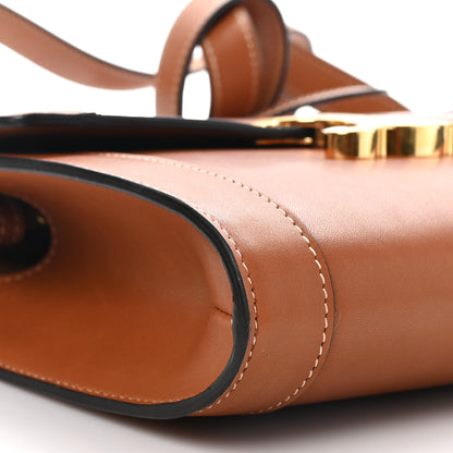 Celine Natural Calfskin Triomphe Strap Bag Tan 10 of 11