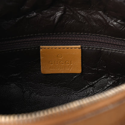 Gucci Monogram Vintage Web Small Boston Yellow 5 of 5