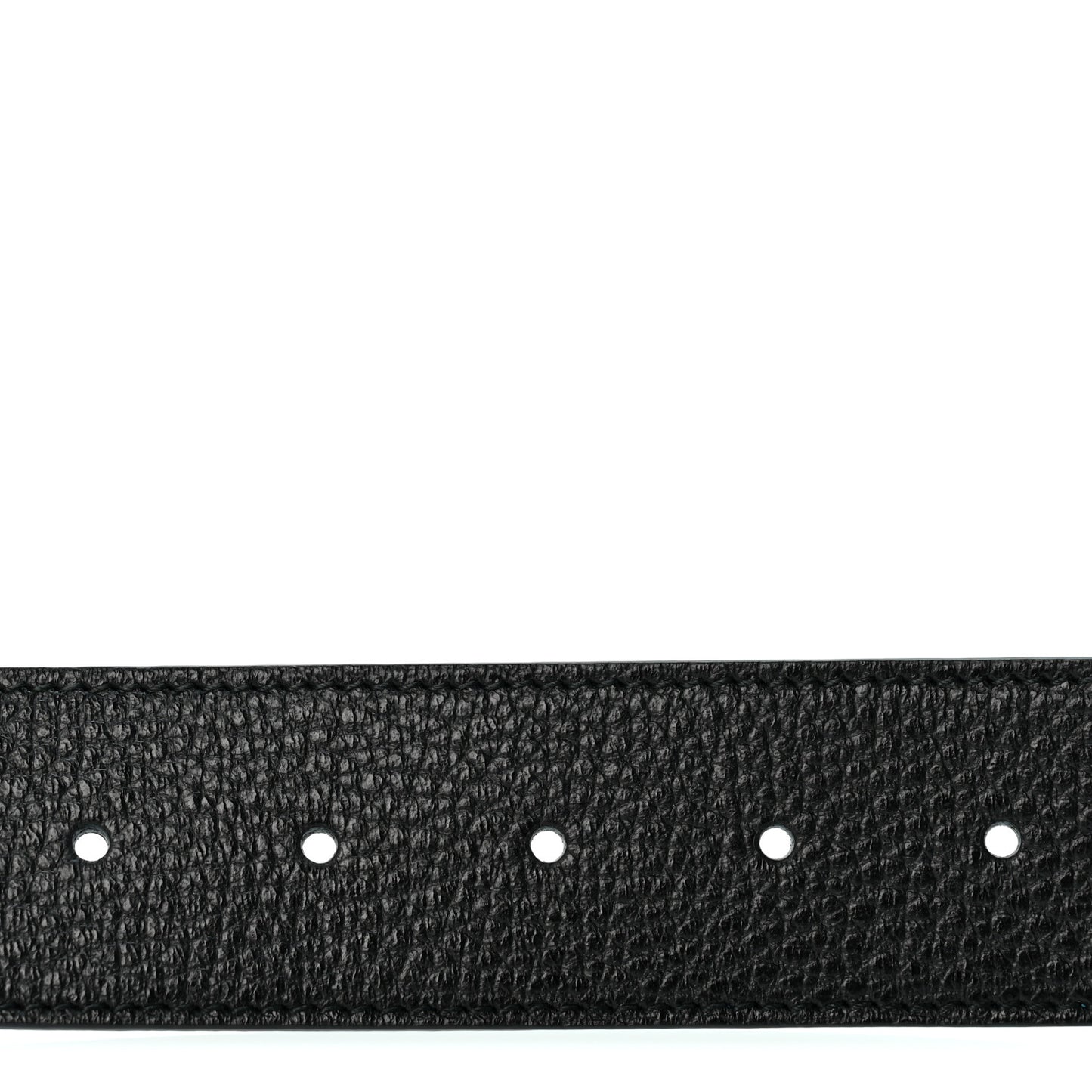 Dollar Calfskin 1973 Reversible Belt 100 40 Black Mineral Blue