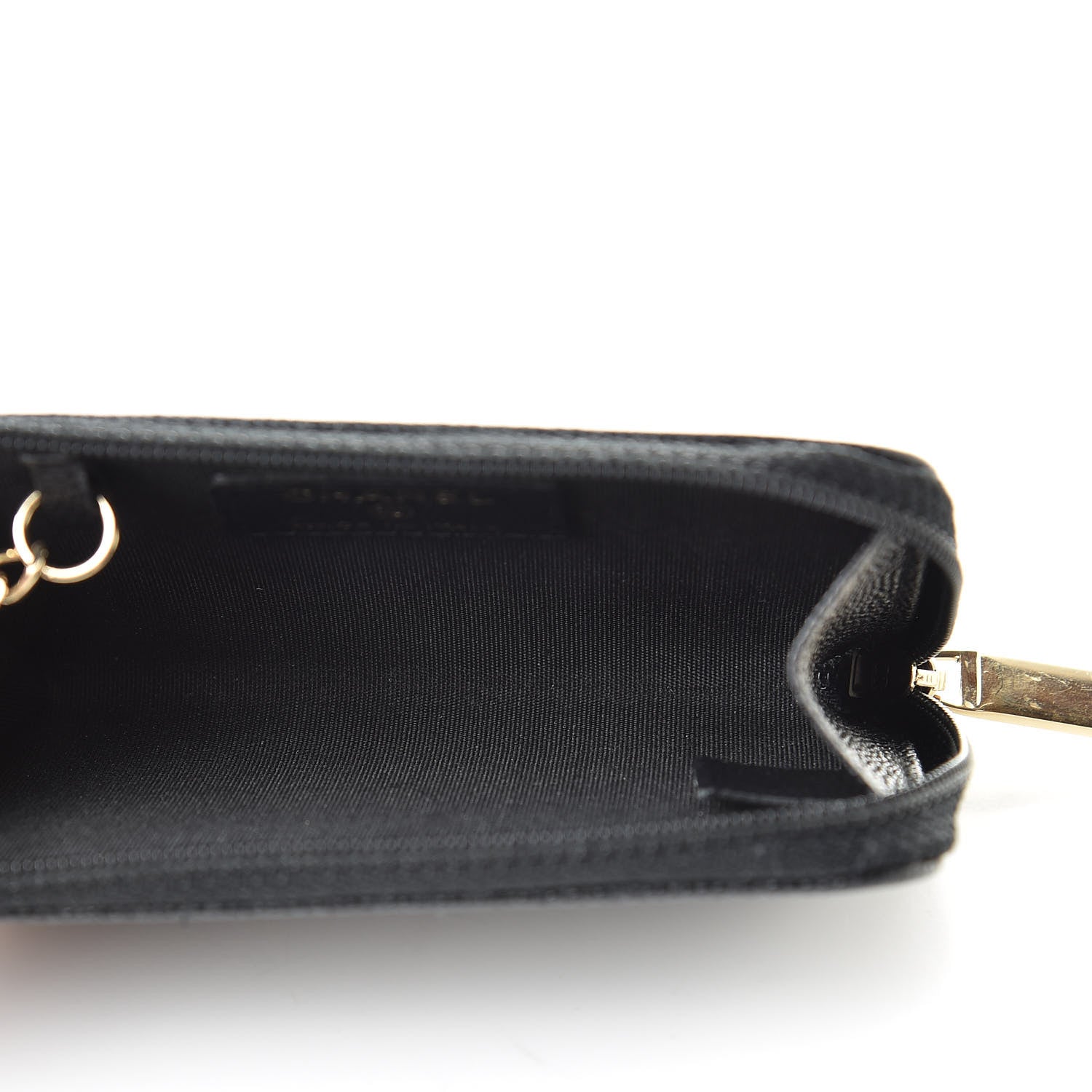 Chanel Caviar CC Key Holder Case Black 5 of 10