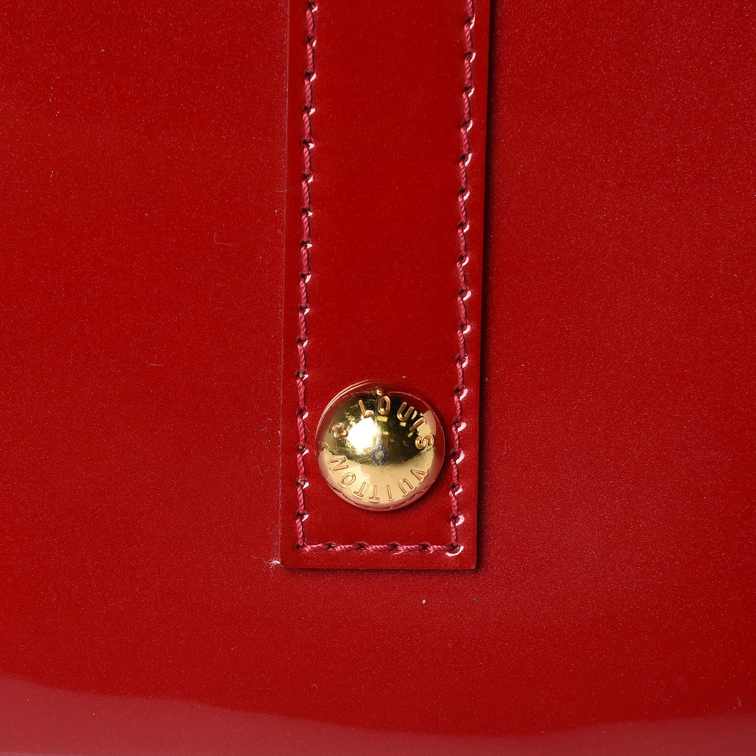 Louis Vuitton Vernis Alma GM Pomme D'Amour 12 of 16