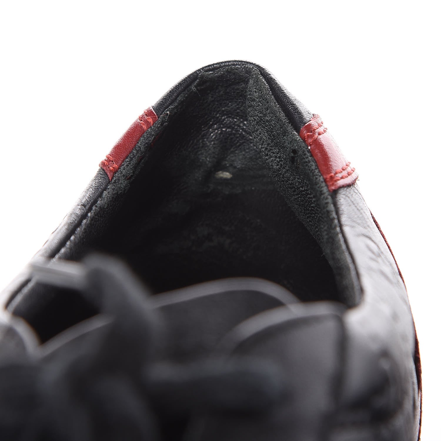 Gucci Guccissima Womens Web Sneakers 37.5 Black 9 of 10