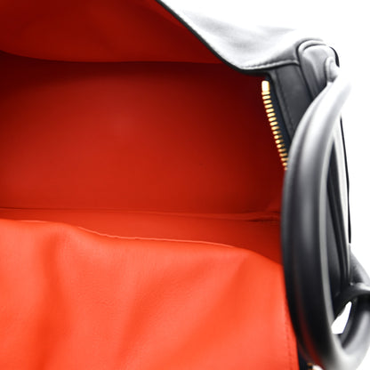 Hermes Swift Verso Lindy 30 Bleu Indigo Orange Poppy 9 of 19