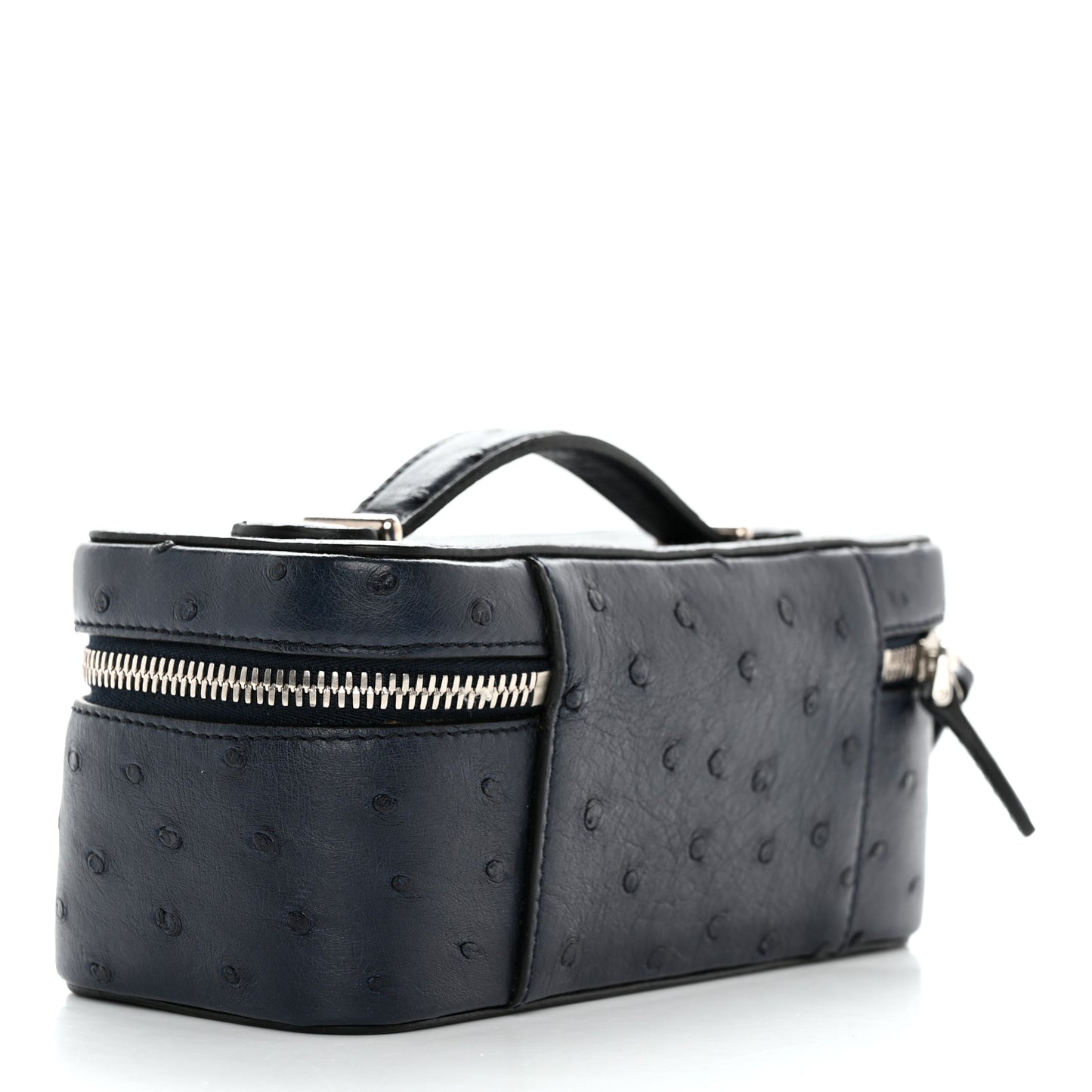 Ostrich Cosmetic Pouch Navy