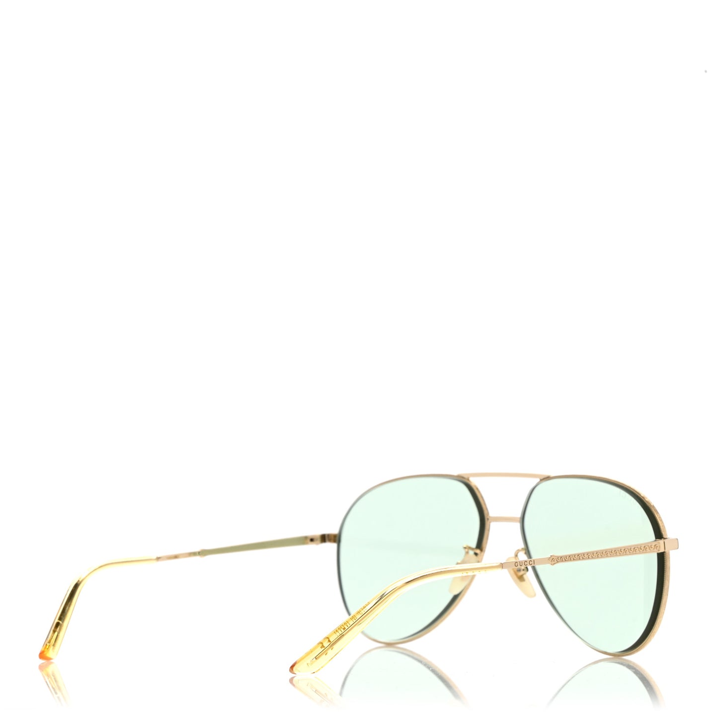 Metal Aviator Sunglasses GG0356S Gold