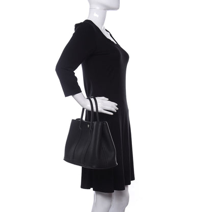 Hermes Vache Country Garden Party 30 TPM Black 2 of 10