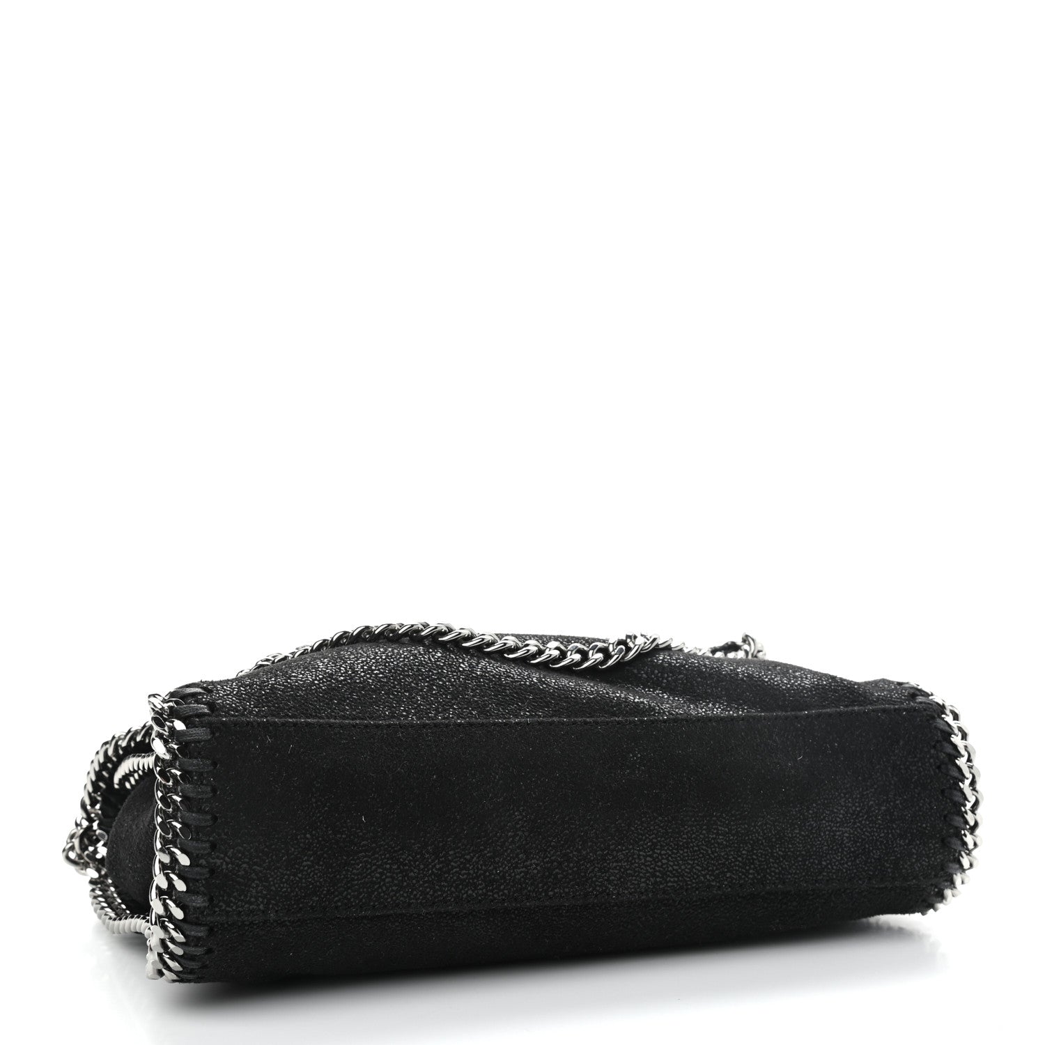 Stella McCartney Shaggy Deer Mini Falabella Shoulder Bag Black 4 of 10