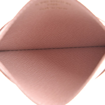 Louis Vuitton Damier Azur Daily Card Holder Rose Ballerine 5 of 8