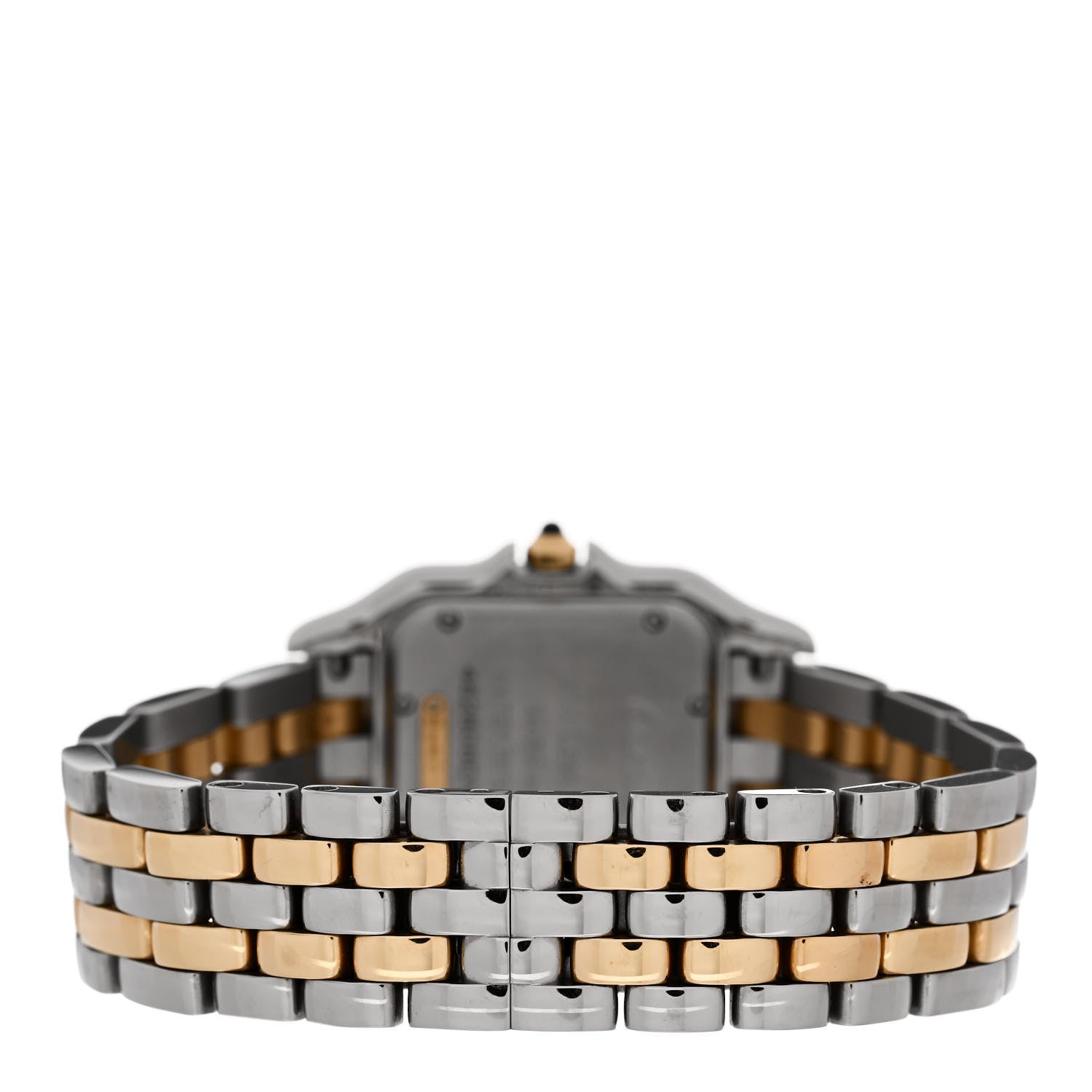 Cartier Stainless Steel 18K Yellow Gold 27mm Panthere Quartz Watch 3 of 5