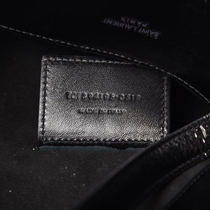 Saint Laurent Patent Calfskin Large Shopping Tote Black 5 of 10