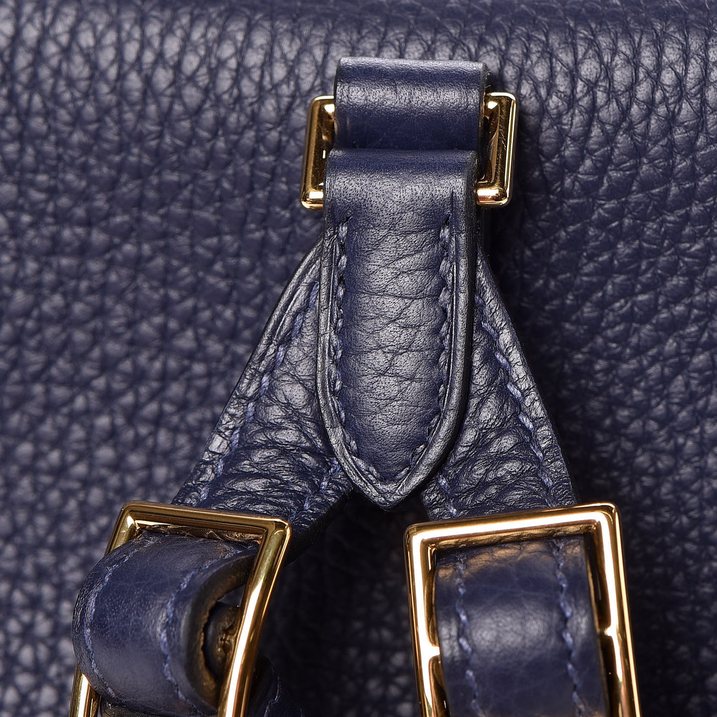 Togo Kelly Ado Backpack Bleu Nuit