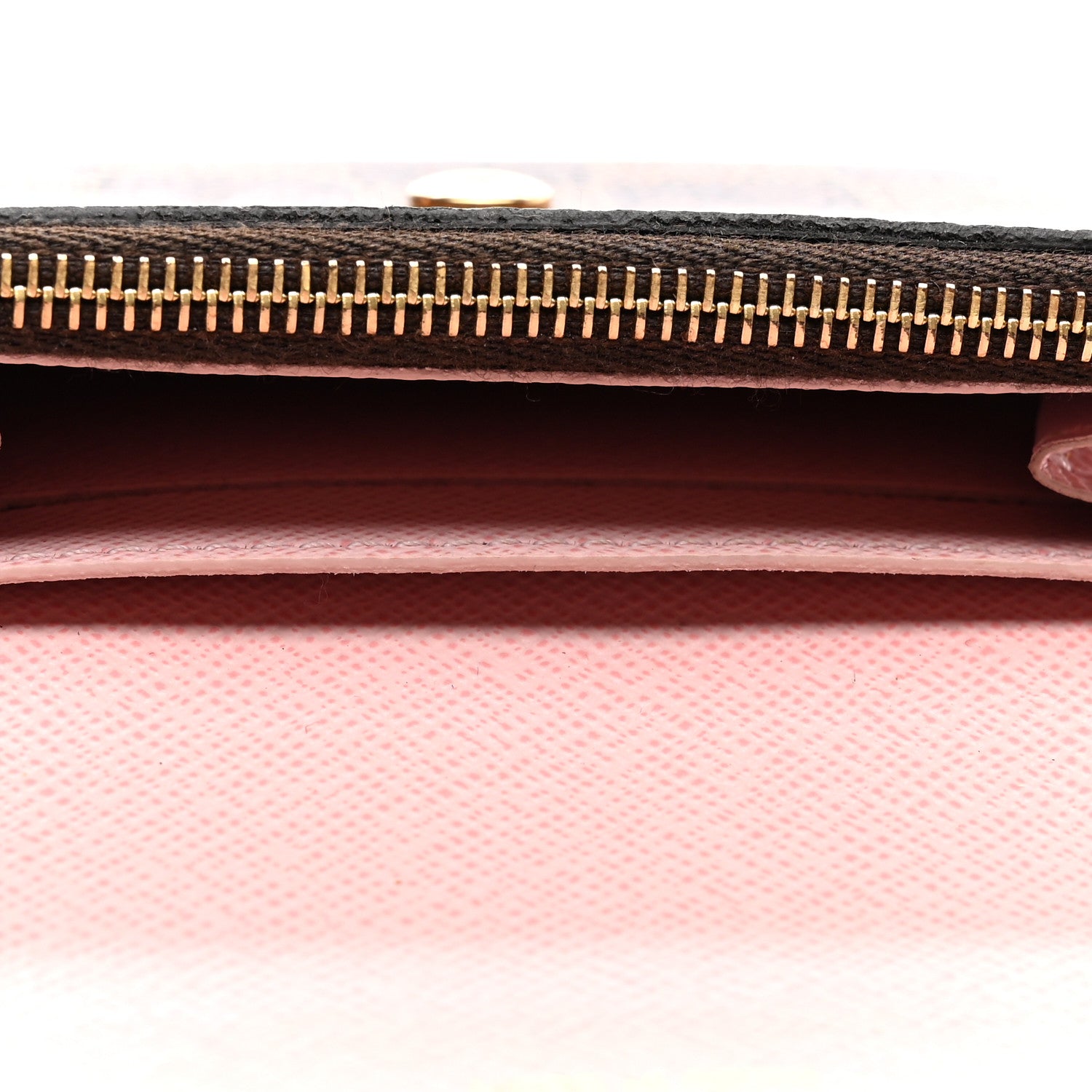 Louis Vuitton Damier Ebene Rosalie Coin Purse Rose Ballerine 8 of 12