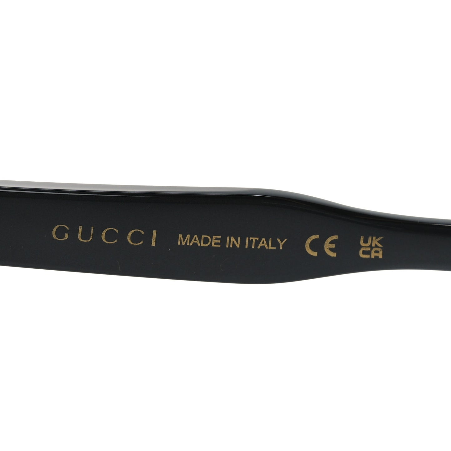 Acetate Square Frame Sunglasses GG1264S Black