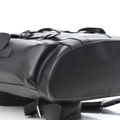 Louis Vuitton Epi Christopher Backpack PM Black 12 of 19