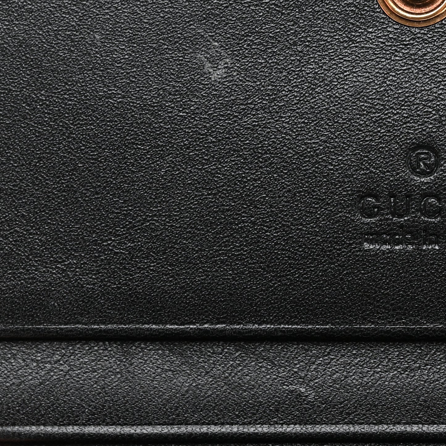 Calfskin Matelasse GG Marmont Card Case Wallet Black