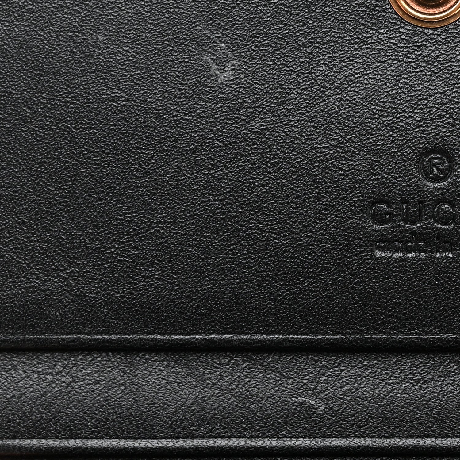Gucci Calfskin Matelasse GG Marmont Card Case Wallet Black 7 of 10