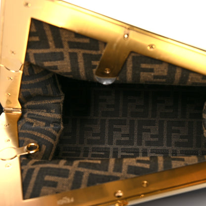 Fendi Shiny Nappa Medium Fendi First Black 4 of 9